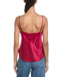 Cinq À Sept Metal Paisley Ditsy Marta Silk Cami