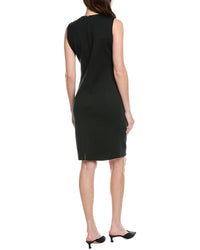 St. John Milano Knit Wool-Blend Sheath Dress