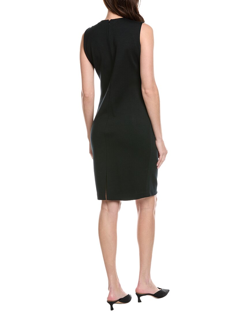 St. John Milano Knit Wool-Blend Sheath Dress