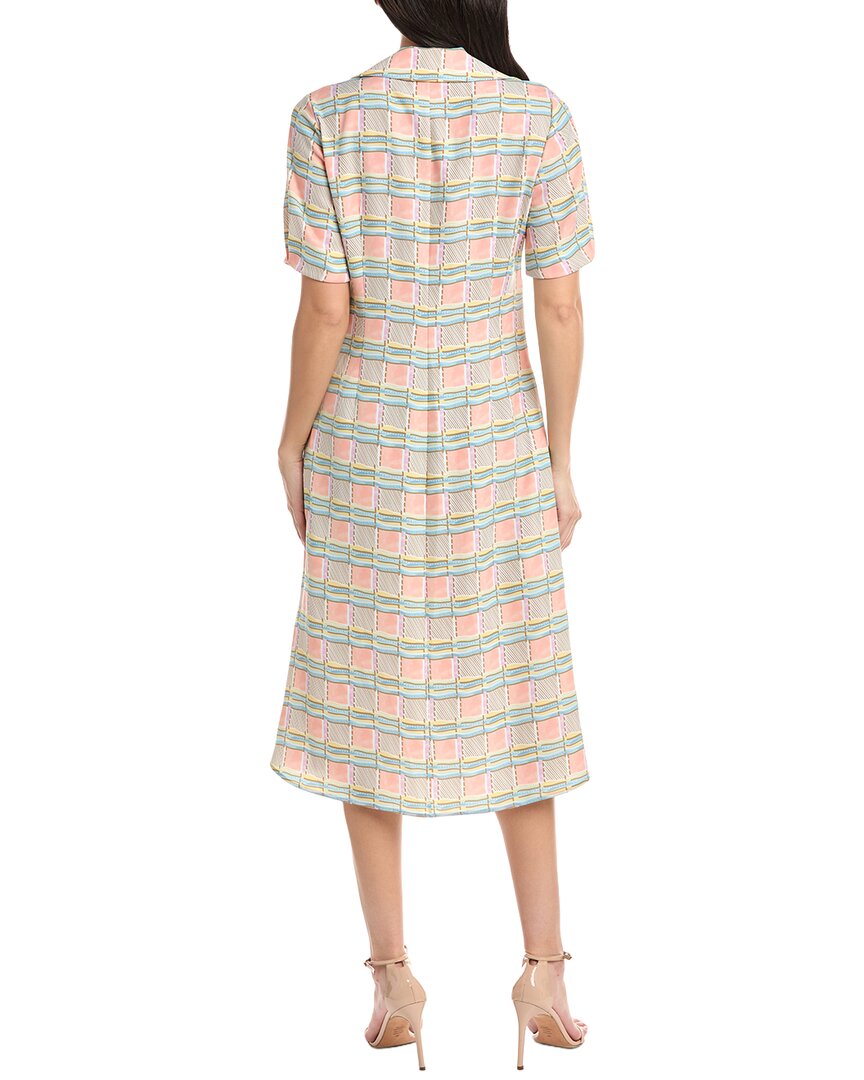 St. John Plaid Dress