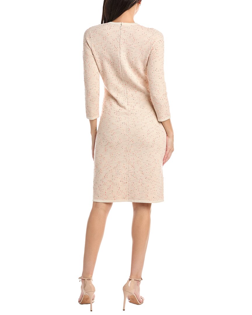 St. John Pebble Dash Knit Midi Dress