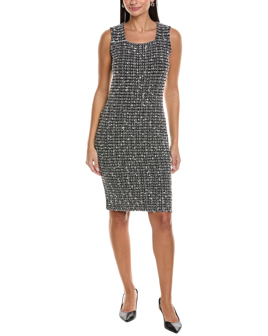 St. John Donna Wool-Blend Sheath Dress