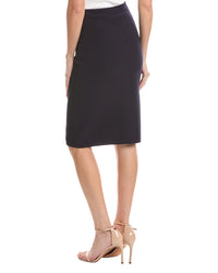 St. John Stretch Pique Skirt