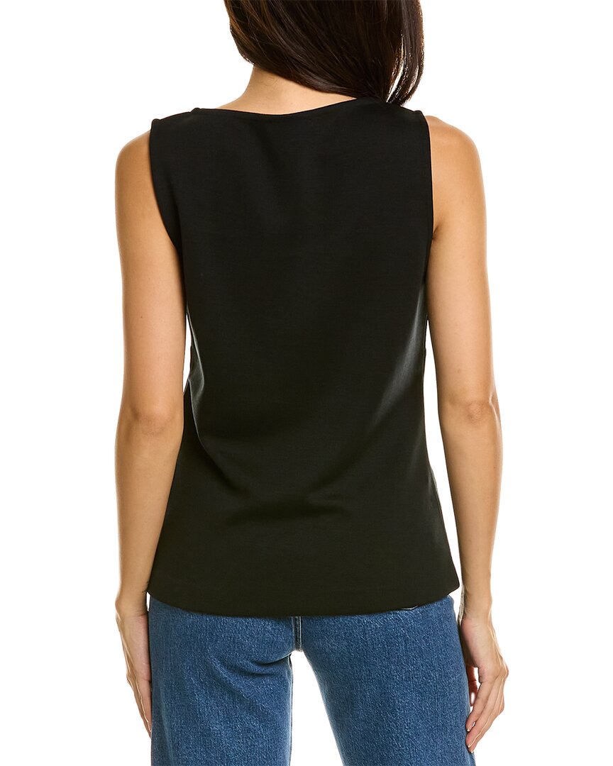 St. John Milano Wool-Blend Shell