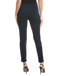 St. John Pull-On Wool-Blend Pant