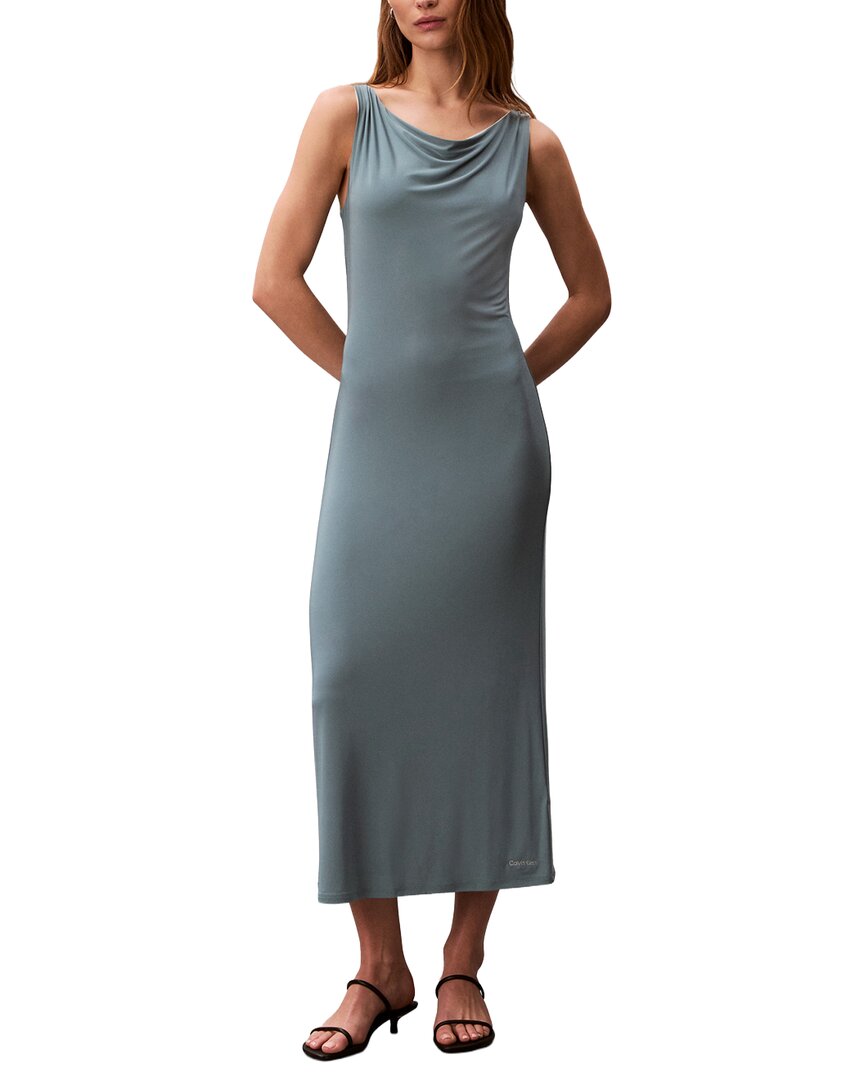 Calvin Klein Second Skin Reversible Midi Dress