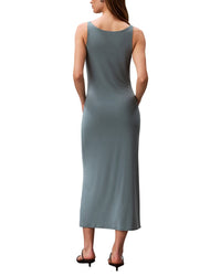 Calvin Klein Second Skin Reversible Midi Dress