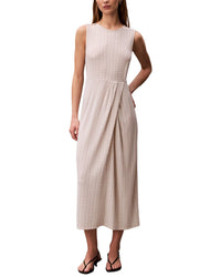 Calvin Klein Printed Crepe Jersey Maxi Dress