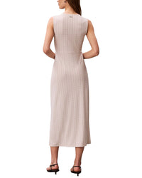 Calvin Klein Printed Crepe Jersey Maxi Dress