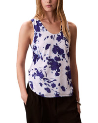 Calvin Klein Textured Print Tank Top