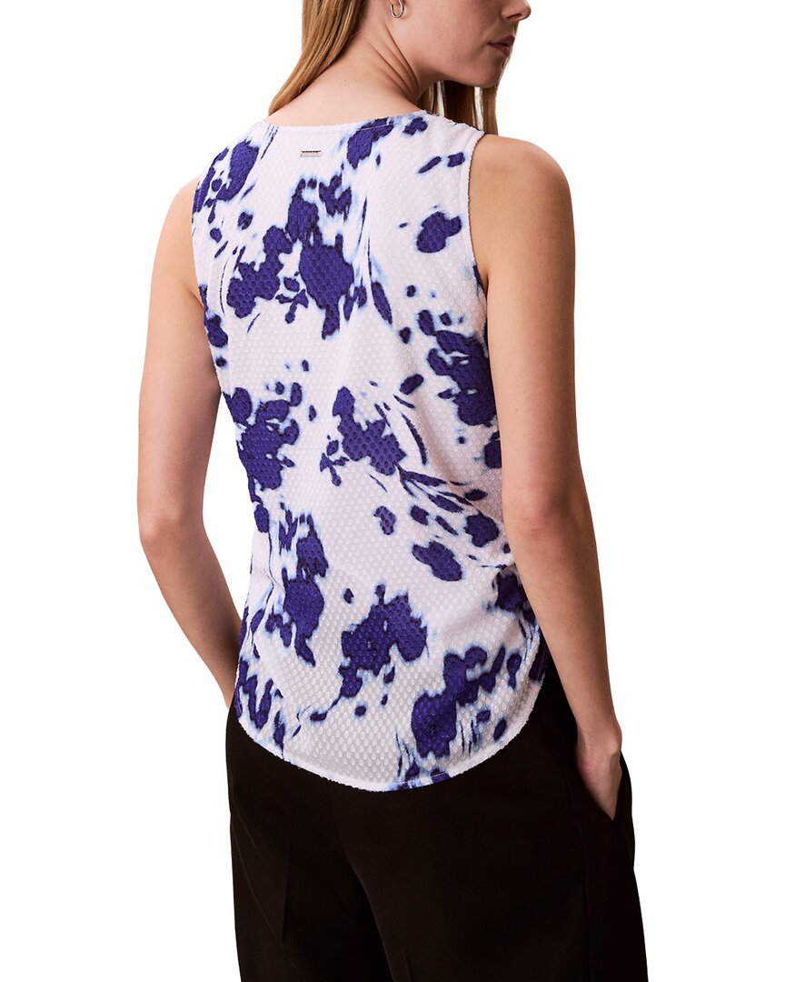 Calvin Klein Textured Print Tank Top