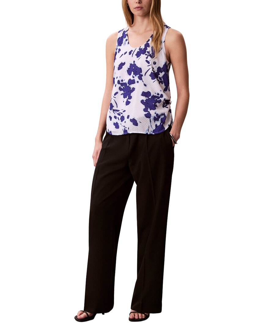 Calvin Klein Textured Print Tank Top