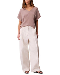Calvin Klein Washed Satin T-Shirt