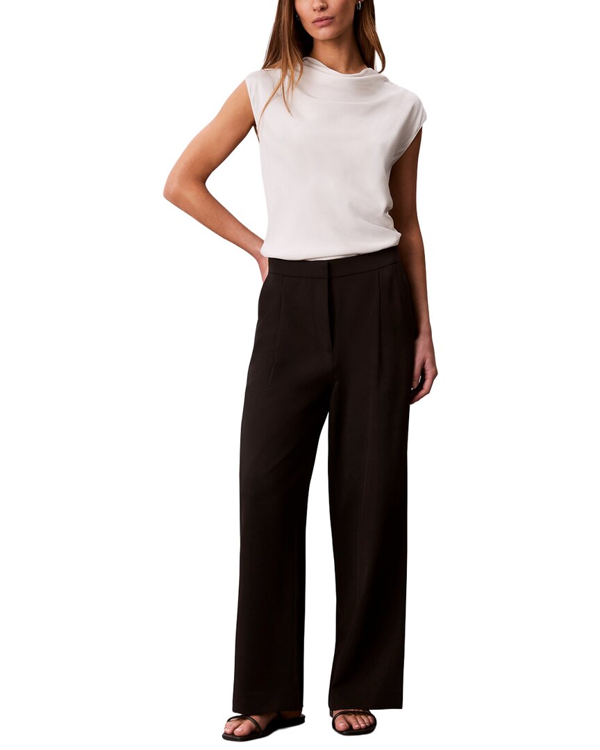 Calvin Klein Soft Twill Pull-On Pant