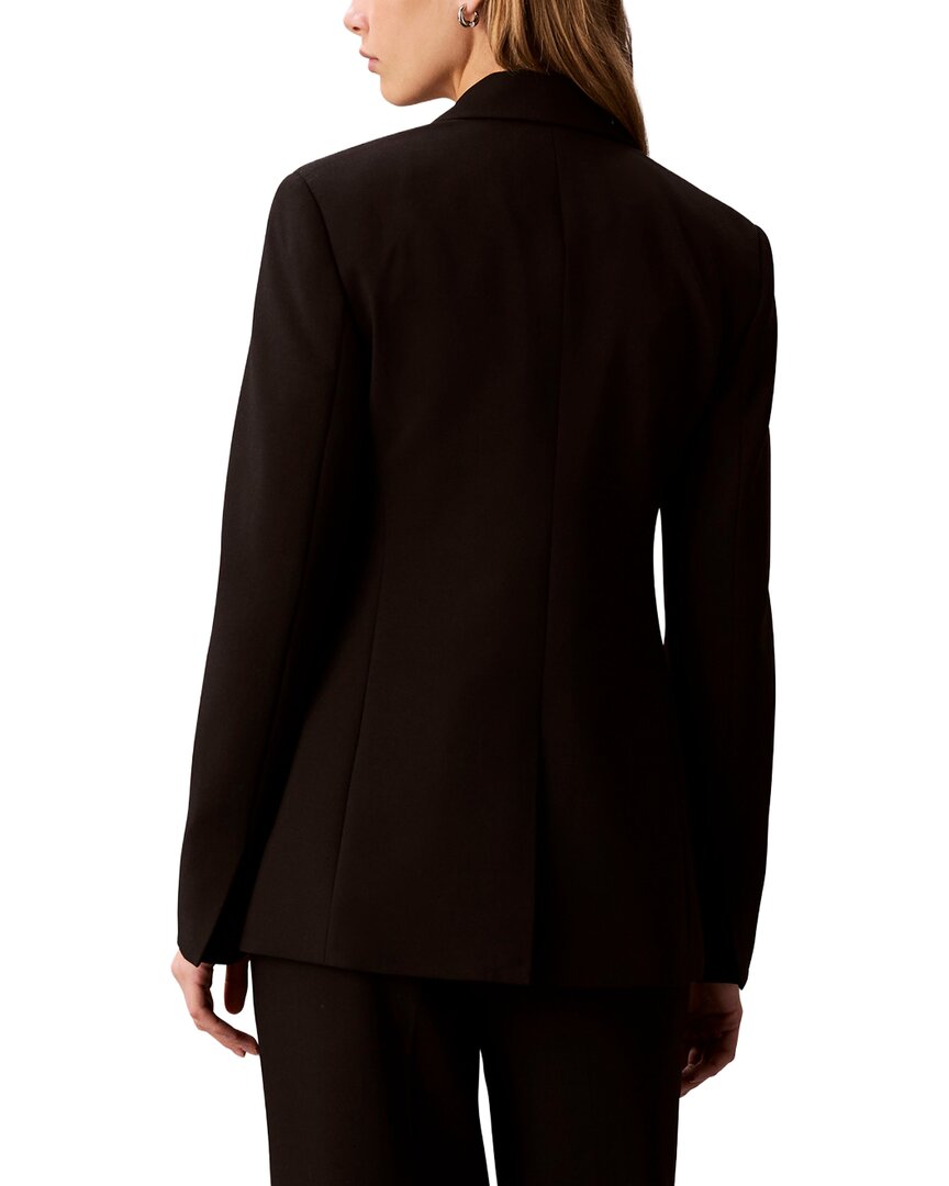 Calvin Klein Smooth Stretch Cinched Blazer
