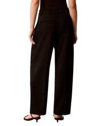 Calvin Klein Smooth Stretch Pleated Wide Leg Pant