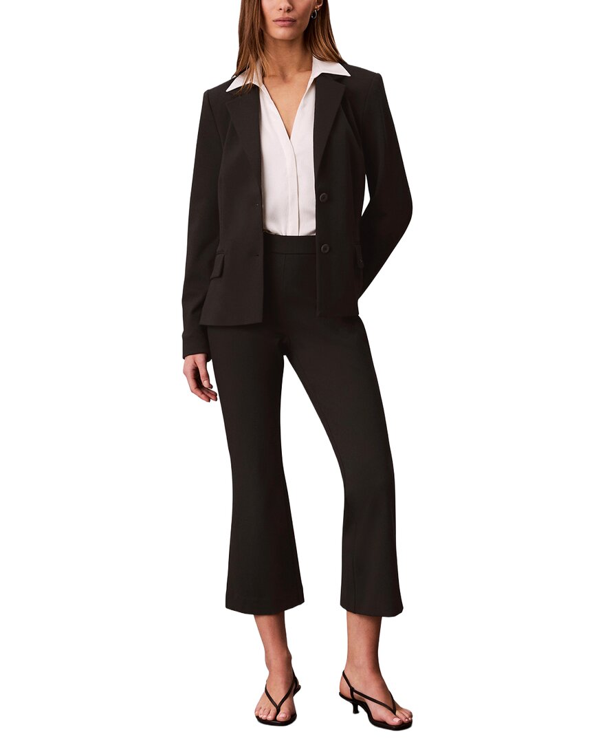 Calvin Klein Ponte Tailored Blazer