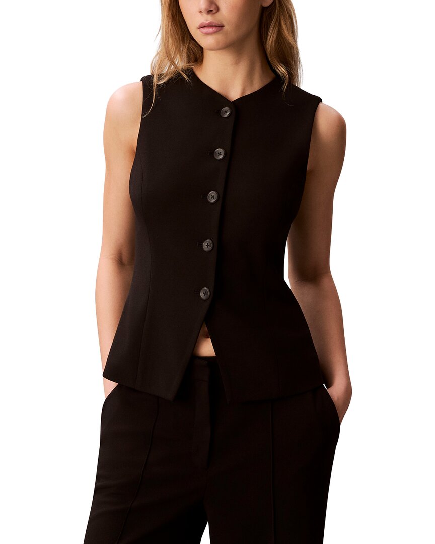 Calvin Klein Stretch Crepe Vest