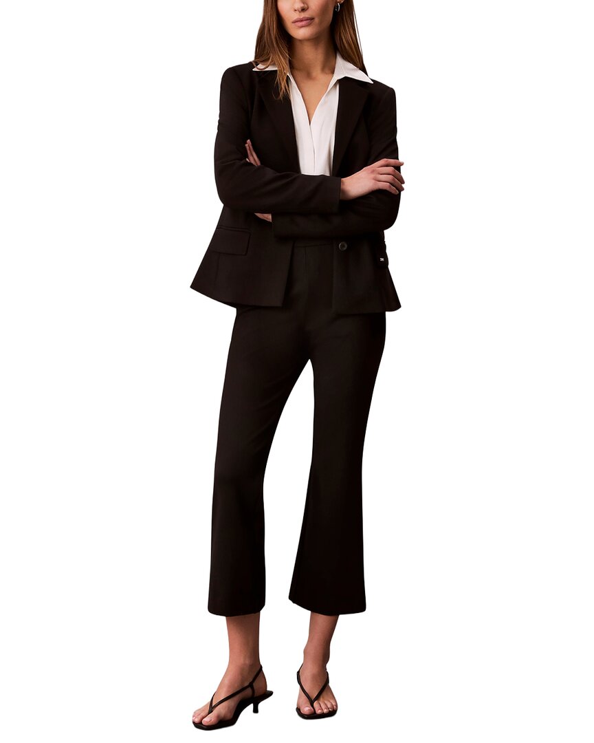 Calvin Klein Ponte Crop Flared Pant