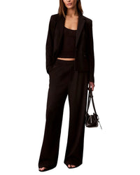 Calvin Klein Ponte Wide Leg Pant