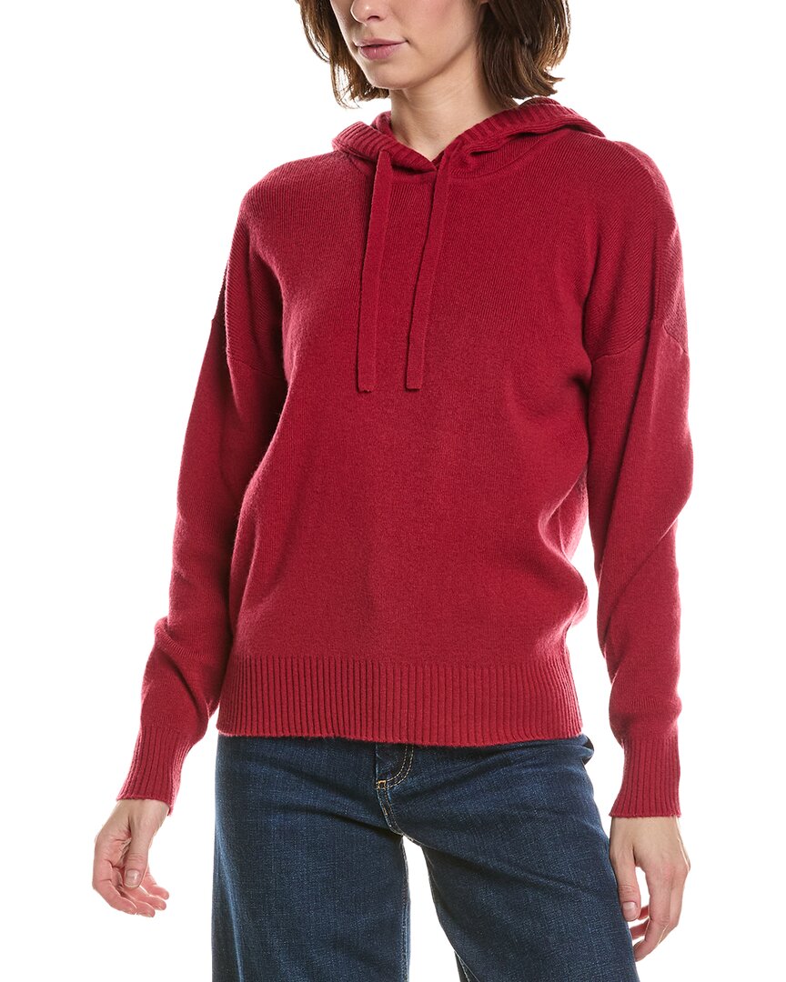 Brodie Cashmere Brodie Cashmere Ribbed Wool & Cashmere-Blend Hoodie