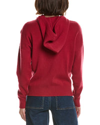 Brodie Cashmere Brodie Cashmere Ribbed Wool & Cashmere-Blend Hoodie