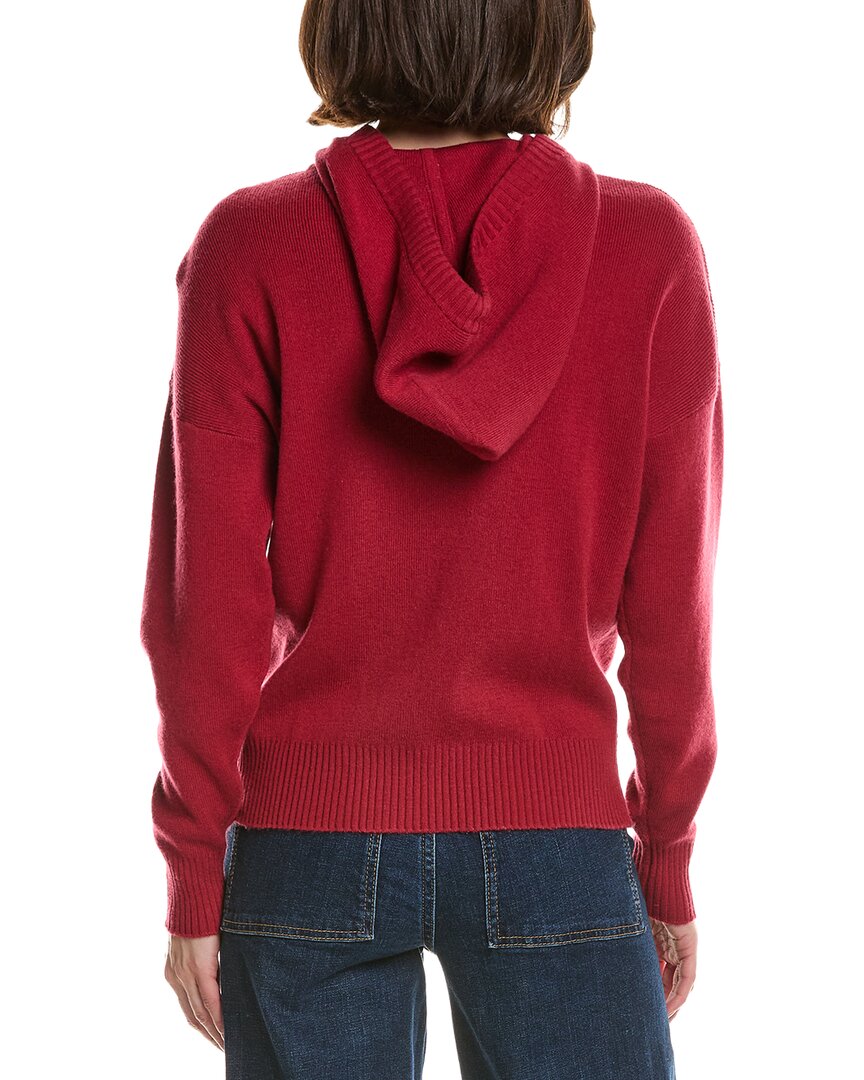 Brodie Cashmere Brodie Cashmere Ribbed Wool & Cashmere-Blend Hoodie
