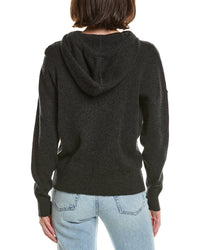 Brodie Cashmere Brodie Cashmere Ribbed Wool & Cashmere-Blend Hoodie