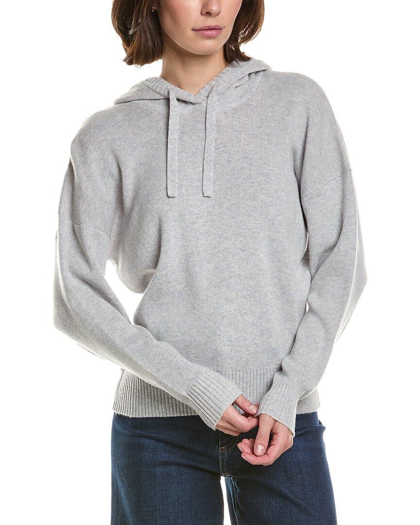 Brodie Cashmere Ribbed Wool & Cashmere-Blend Hoodie