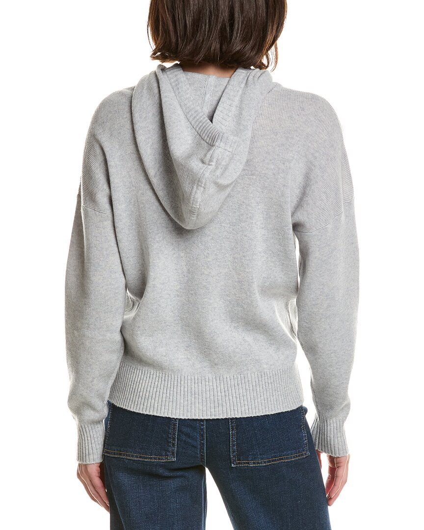 Brodie Cashmere Ribbed Wool & Cashmere-Blend Hoodie
