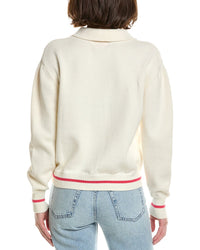 Brodie Cashmere Brodie Cashmere Varsity Zip Through Cashmere-Blend Jacket