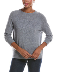 Minnie Rose Minnie Rose Raglan Cashmere Sweater