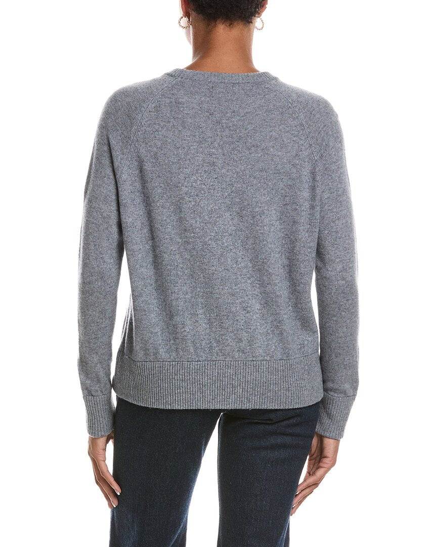 Minnie Rose Minnie Rose Raglan Cashmere Sweater
