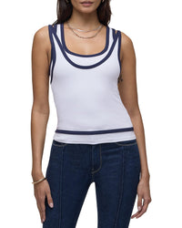 Hudson Jeans Layered Tank Top