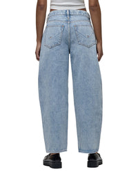 Hudson Jeans Courtney Mid-Rise Baby Barrel Jean