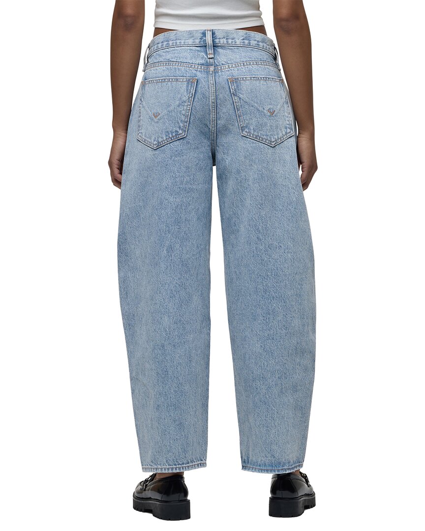 Hudson Jeans Courtney Mid-Rise Baby Barrel Jean