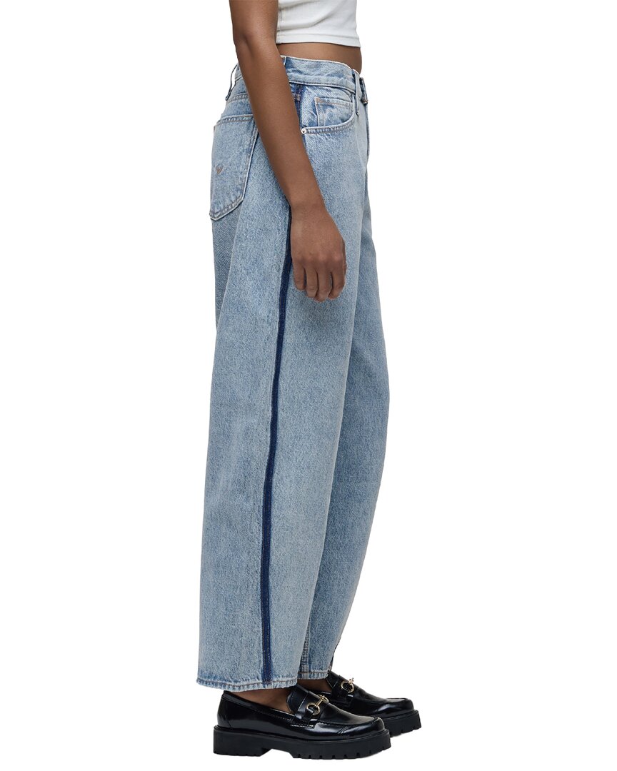 Hudson Jeans Courtney Mid-Rise Baby Barrel Jean