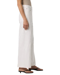 Hudson Jeans Jolene Wide Leg Forward Seam Jean
