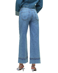 Hudson Jeans Rosie High-Rise Wide Leg Ankle Jean