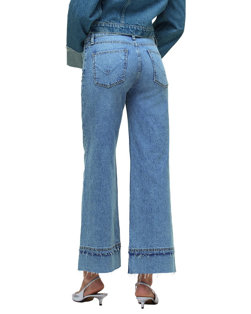 Hudson Jeans Rosie High-Rise Wide Leg Ankle Jean