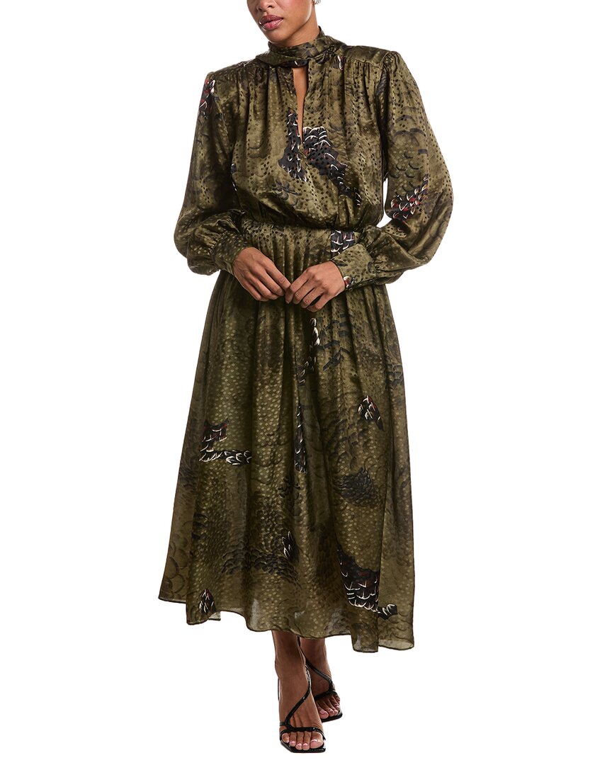 Ronny Kobo Ronny Kobo Silk-Blend Anora Dress