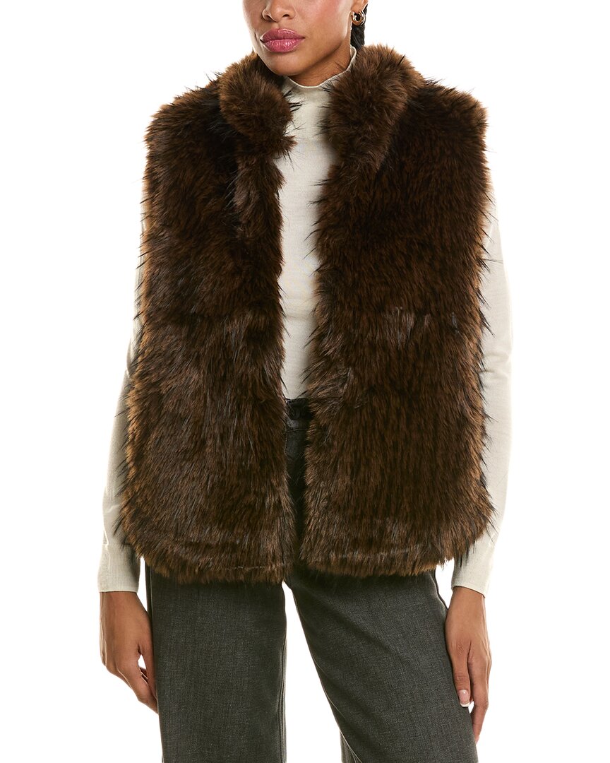 Stella + Lorenzo Faux Fur Vest