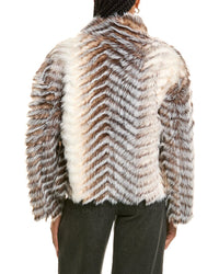 Stella + Lorenzo Faux Fur Coat