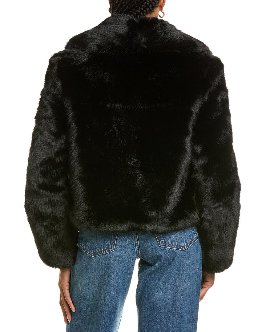 Stella + Lorenzo Faux Fur Coat