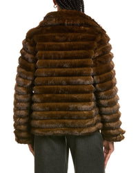 Stella + Lorenzo Faux Fur Coat