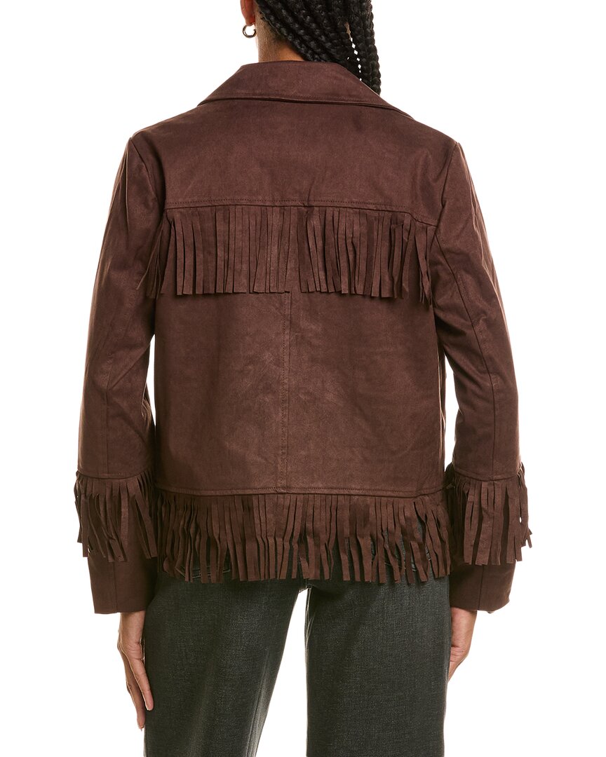 Stella + Lorenzo Short Fringe Jacket