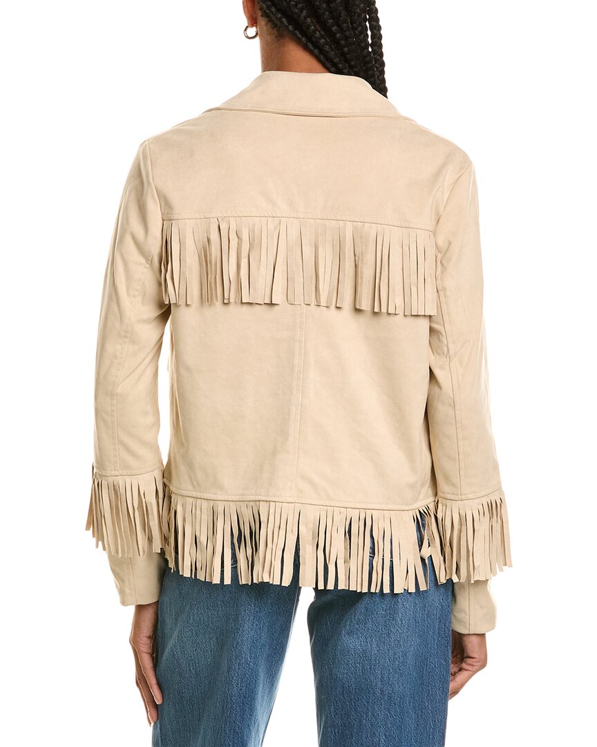 Stella + Lorenzo Short Fringe Jacket