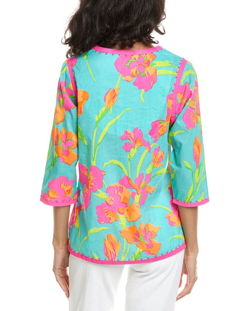 Gretchen Scott Embellished Icon Iris Top