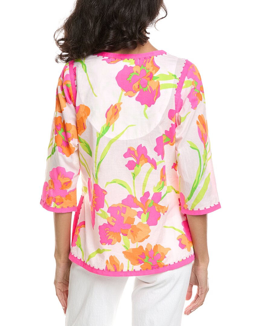 Gretchen Scott Embellished Icon Iris Top