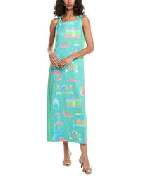 Gretchen Scott Slick Palanquin Party Maxi Dress
